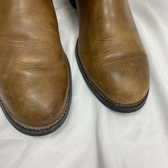 Ariat Heritage Womens Roper Boots Camel Brown Cowgirl Western Leather Size 8 B - Picture 3 of 10